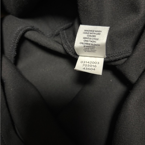 J JILL Black Ponte Stretch Pencil Skirt Size Large NWT - Picture 7 of 7